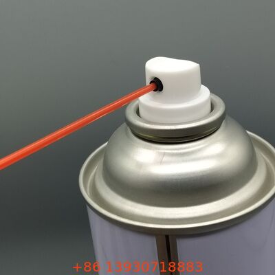 Válvula de pulverización en aerosol WD-40 compatible con tubo de extensión y actuadores de gatillo