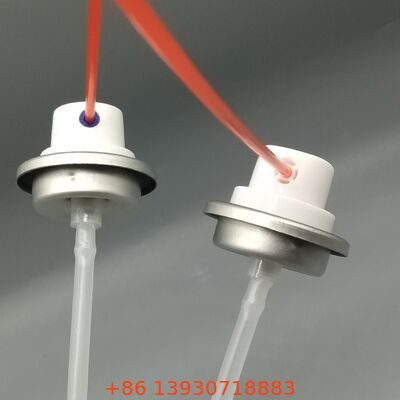 Válvula dispensadora de precisión de válvula de pulverización de aerosol WD-40 con control de pulverización suave