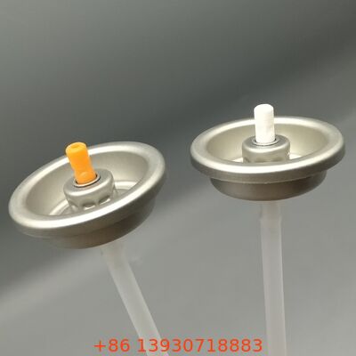 Válvula de pulverización WD40 resistente a sustancias químicas para formulaciones de lubricantes agresivos