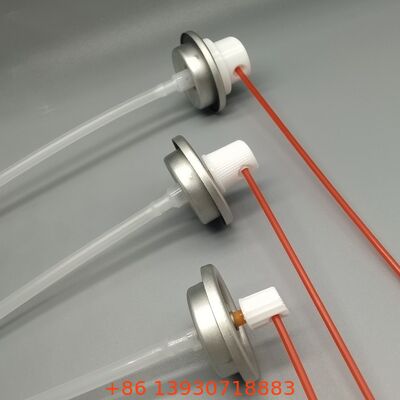 Válvula de aerosoles de limpieza de carburador de ingeniería de precisión para una fumigación constante