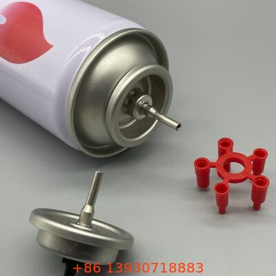 Válvula de gas de butano de precisión para recargas más ligeras que garantizan un control preciso del flujo