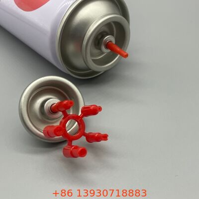 Válvula de recarga de gas más ligera y fiable para sistemas universales de recarga de butano