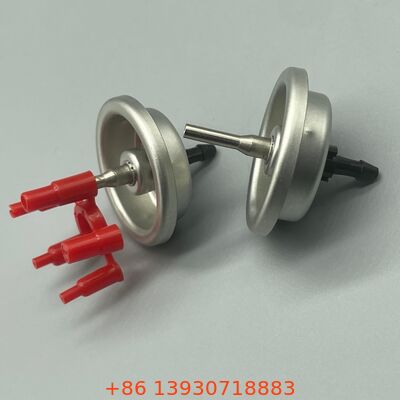 Estructura de sellado a prueba de fugas de la válvula de recarga de gas del encendedor de aerosol para una transferencia segura de gas