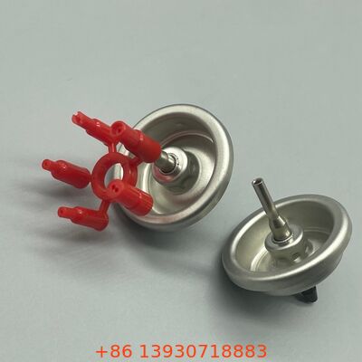 Válvula de recarga de gas para encendedores en aerosol diseñada para aplicaciones de encendedores recargables