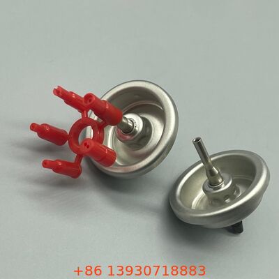 Válvula de recarga de gas para encendedores en aerosol para aplicaciones de recarga de encendedores profesionales