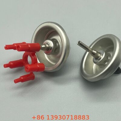 Válvula de reabastecimiento de gas de precisión más ligera para la distribución controlada de butano