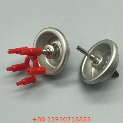 Válvula de reabastecimiento de butano de precisión para estufas y calentadores portátiles de gas de campamento con agarre ergonómico