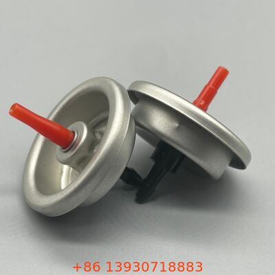 Válvula de recarga de gas para encendedor de aerosol para latas de recarga de butano