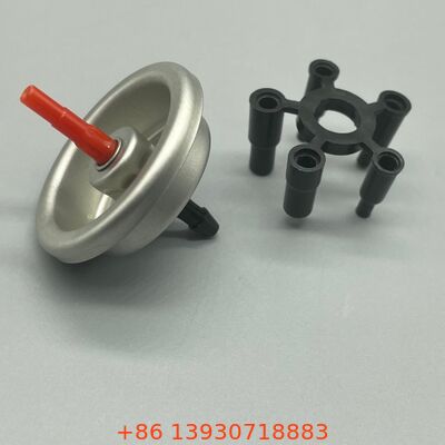 Válvula de aerosol de repuesto para latas de gas butano con vástago de plástico