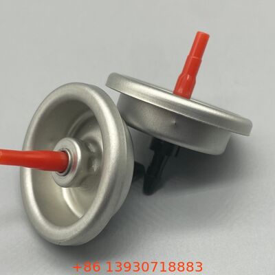 Válvula de recarga de gas para encendedor de aerosol para latas de recarga de butano