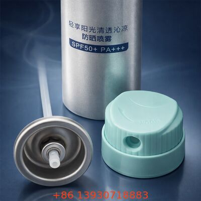 Válvula de bomba premium para protector solar hidratante – Dispensación en bruma hidratante, aplicación suave, cobertura uniforme