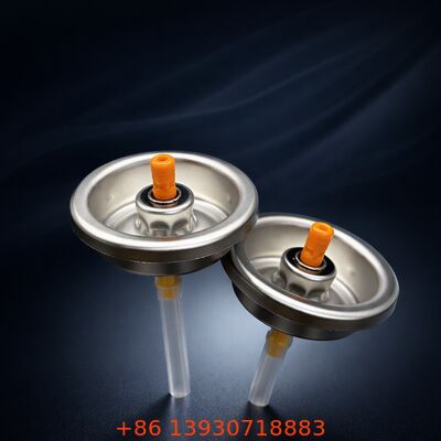 Válvula y tapa del aplicador de espuma para dispensar espuma de precisión con un rendimiento estable y cierre seguro de la tapa