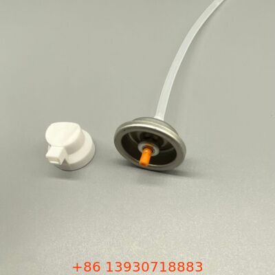 Válvula aerosolar de boquilla de niebla ultrafina para champú seco con rendimiento libre de residuos y funcionamiento a 360 grados