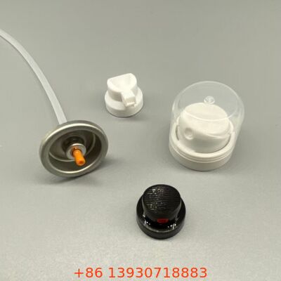 Válvula de pulverización de aerosol de champú seco para sistemas de envasado de cuidado personal