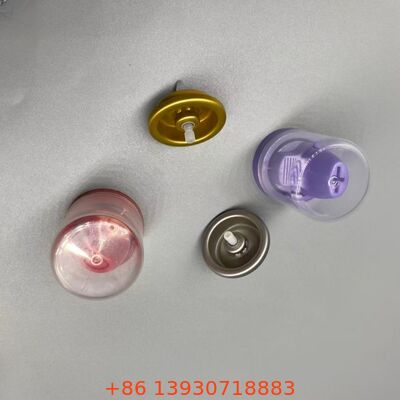 Válvula de rociado de aerosoles de distribución invertida resistente a la corrosión con funcionalidad de 360 grados para el mousse capilar