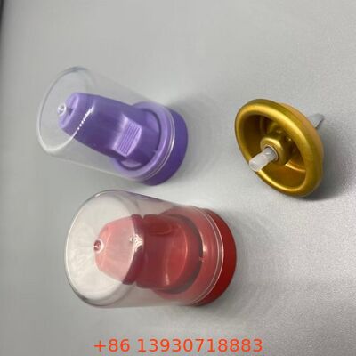 Válvula de rociado de aerosoles de distribución invertida resistente a la corrosión con funcionalidad de 360 grados para el mousse capilar