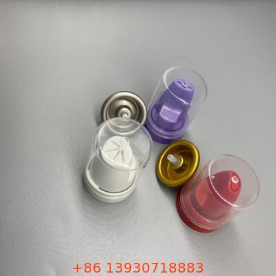 Válvula de aerosoles de distribución invertida resistente a la corrosión con funcionalidad de 360 grados para mousse para el cabello