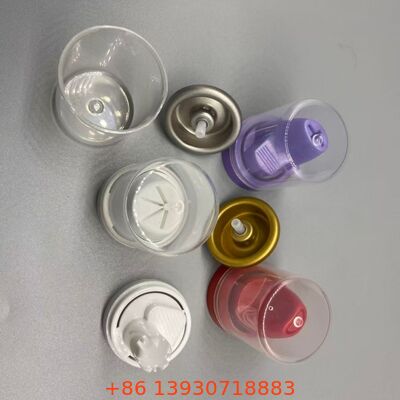 Válvula de aerosoles de distribución invertida resistente a la corrosión con funcionalidad de 360 grados para mousse para el cabello