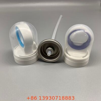 Válvula de aerosoles para protección solar con tapa higiénica, sello a prueba de fugas y funcionamiento a 360 grados para la protección solar