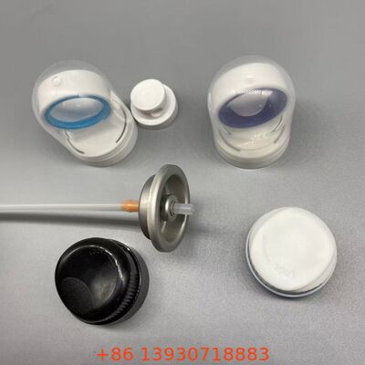 Válvula de aerosoles para protección solar con tapa higiénica, sello a prueba de fugas y funcionamiento a 360 grados para la protección solar