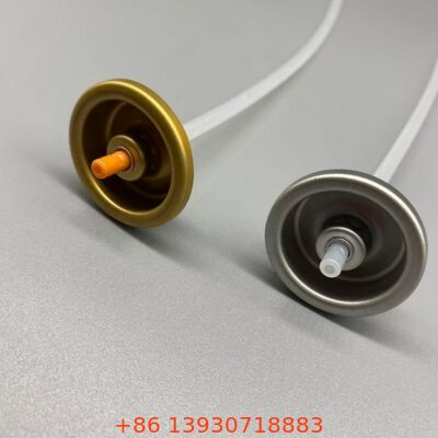 Válvula de pulverización de cuerpo de desodorante a prueba de fugas y resistente a obstrucciones con tecnología de distribución de 360 ° y ajuste universal para latas de aluminio estándar
