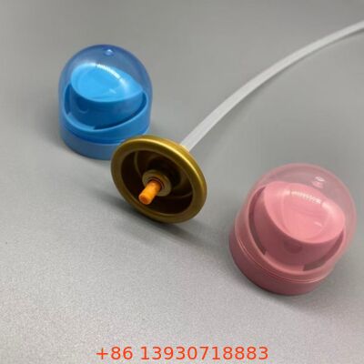 Válvula de pulverización corporal de aerosoles con distribución de 360 °, sello a prueba de fugas y tamaño de una pulgada para aplicaciones de desodorantes y fragancias