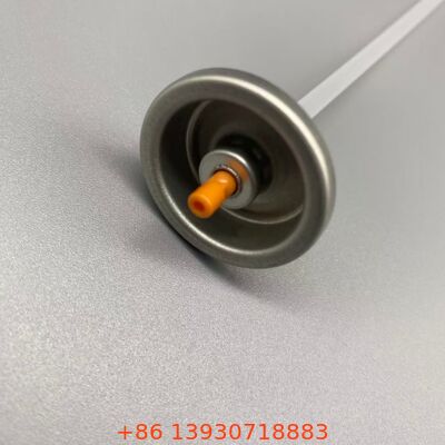 Válvula de pegamento para cabello en aerosol con tecnología de salida controlada para boquilla antiobstrucción