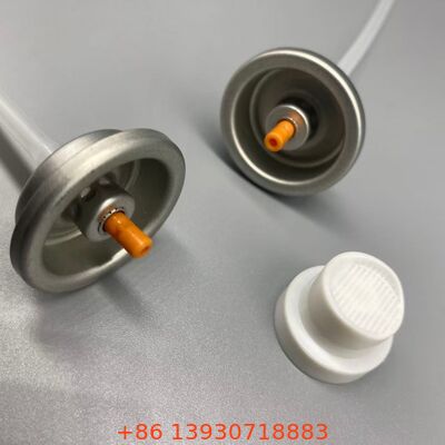 Válvula de pulverización de aerosoles profesional con boquilla antiobstrucción de niebla de precisión y construcción resistente a los productos químicos para pegamento y adhesivo para cabello