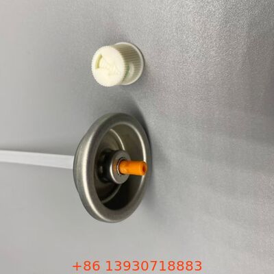 Válvula de pegamento aerosolar para cabello con boquilla antiobstrucción de niebla de precisión y construcción resistente a los productos químicos para uso en salón