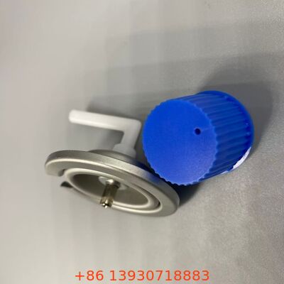 Alta durabilidad 1 pulgada válvula de estufa de cocina al aire libre con tapa de protección roja