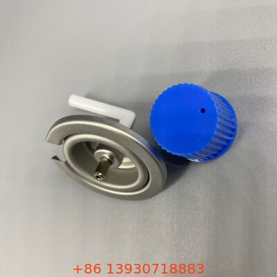 1 pulgada válvula de estufa exterior de alto rendimiento con cubierta roja de protección de seguridad