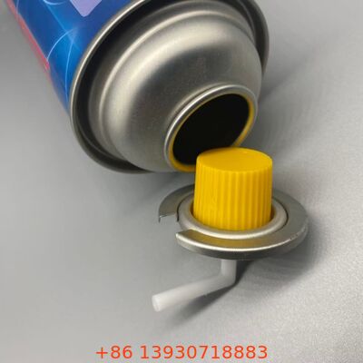 Valva de gas de butano de hojalata de 1 pulgada con diseño resistente a fugas para estufas portátiles y disolventes industriales