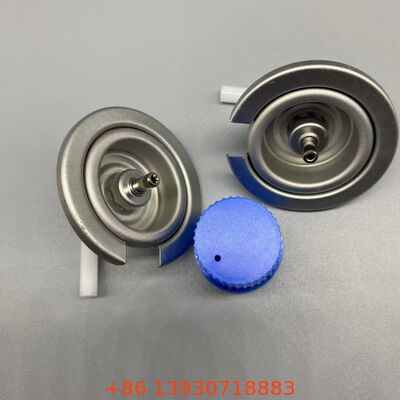 1 pulgada de válvula de estufa exterior con cubierta protectora roja