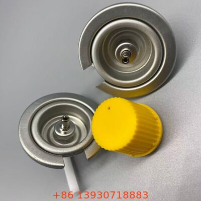 Válvula de estufa exterior de alto rendimiento de 1 pulgada con cubierta protectora de seguridad roja