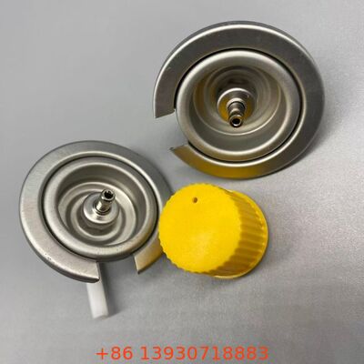 Válvula de estufa exterior de alto rendimiento de 1 pulgada con cubierta protectora de seguridad roja