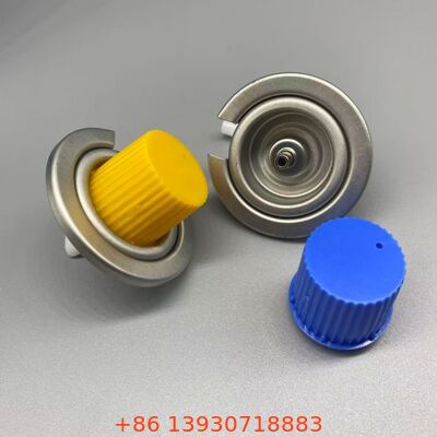 1 pulgada de válvula de estufa exterior con cubierta protectora roja