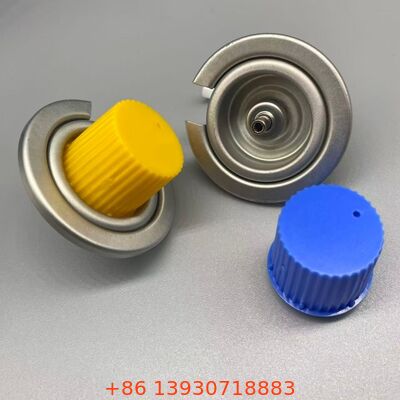 1-Inch Industrial-Grade Outdoor Stove Gas Valve with Red Safety Cap