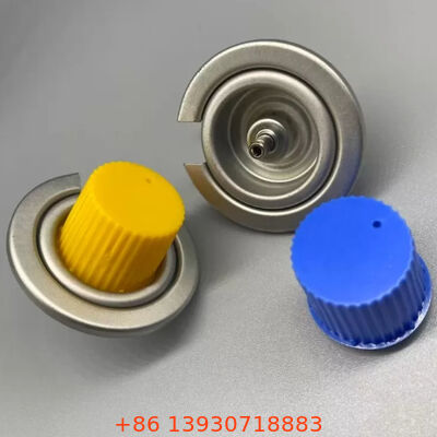 Válvula de gas butano de hojalata de 1 pulgada a prueba de fugas de precisión para estufas portátiles y sopletes