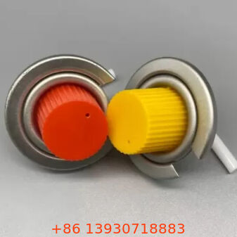 Valva de gas de butano resistente a la corrosión de 1 pulgada con protección contra fugas mejorada para estufas portátiles