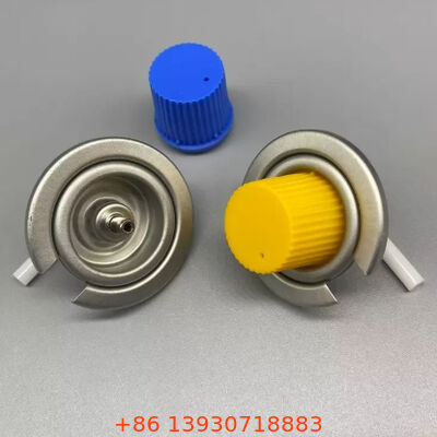 Valva de gas de butano resistente a la corrosión de 1 pulgada con protección contra fugas mejorada para estufas portátiles