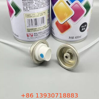 Juego de válvula y actuador de pintura pre-recubiertos y coordinados por color para aplicaciones en aerosol, listos para instalar