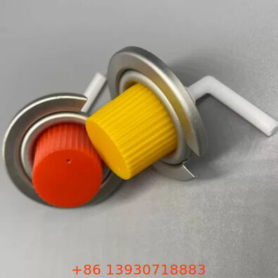 Válvula de reabastecimiento de butano de 1 pulgada de hojalata de precisión para distribución controlada