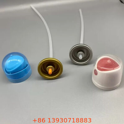 Válvula de rociado de cuerpo de niebla continua de 53 mm para aerosoles de desodorantes
