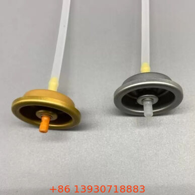 Válvula de pulverización de cuerpo de desodorante unisex de niebla continua de 53 mm para aplicaciones de aerosoles