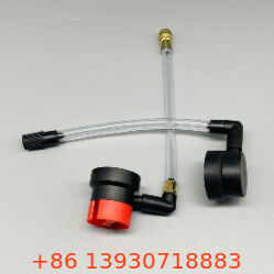 Válvula de inflado de aire de latón de alta resistencia con diseño de bloqueo seguro