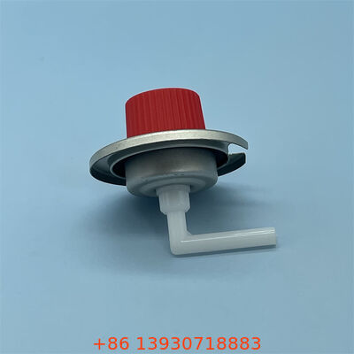 Válvula de aerosol para estufa de gas butano con tolerancia a alta presión, rendimiento a prueba de fugas y control de flujo de precisión para cartuchos recargables