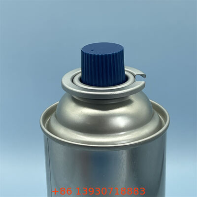 Válvula de rociado de gas de butano OEM para cartuchos de combustible de campamento y soluciones de embalaje de latas de gas portátiles