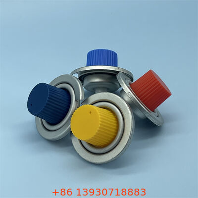 Válvula para estufa de cocina exterior de 1 pulgada de alta resistencia con tapa de seguridad roja