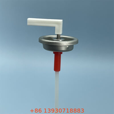 Válvula de aerosol dosificada de hojalata de una pulgada para liberación continua de fragancia en espacios comerciales