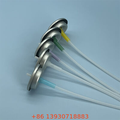 Válvula de aerosoles de copa de aluminio de 1 pulgada para productos de aerosoles de pulverización de dosis medida